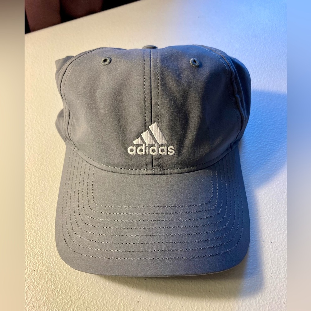 Adidas gray adjustable hat